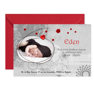Faire-part magnet Eden