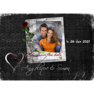 Magnet save the date  Angèlique et Simon