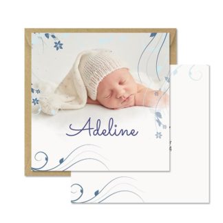 Faire-part de naissance Adeline