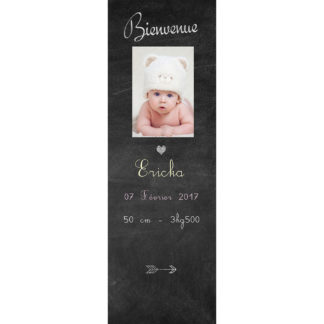Faire part photomaton Ericka
