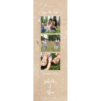 Save the date Juliette et Alan
