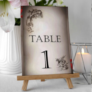Numéro de table - In wonderland