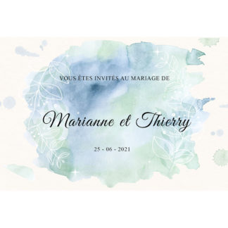 Magnet save the date  Marianne et Thierry