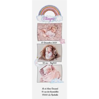 Faire-part magnet Ellayne photomaton