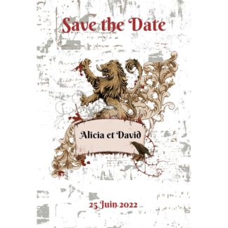 Magnet save the date  - Marvelionce