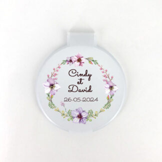 Cadeaux invités - Couronne de fleur lilas