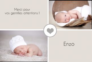 Remerciement Enzo